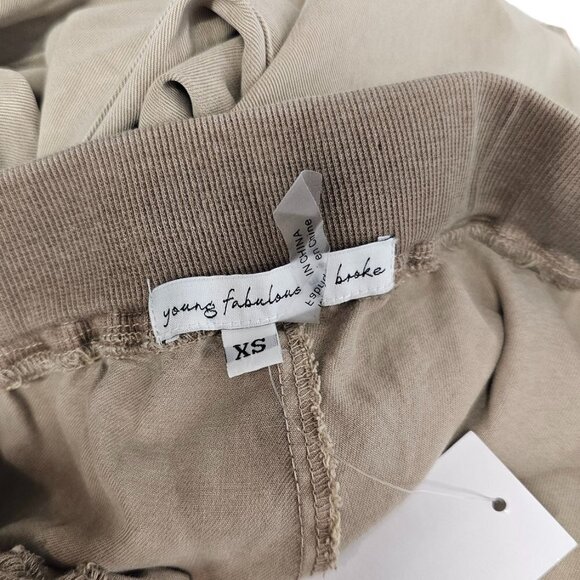 Revolve Young Fabulous & Broke Women's Cargo Tencel Joggers  Size XS NWT - Picture 8 of 9